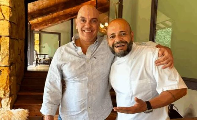 Veja fotos do banquete luxuoso feito por Vorcaro para Moraes; veja também os prints