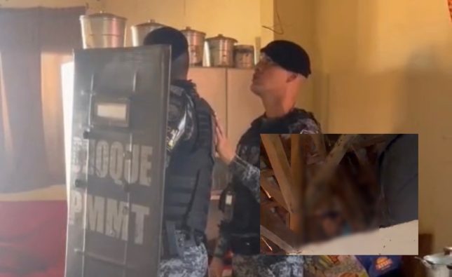 Vídeo mostra desespero de homem que ameaçou se matar em Rondonópolis