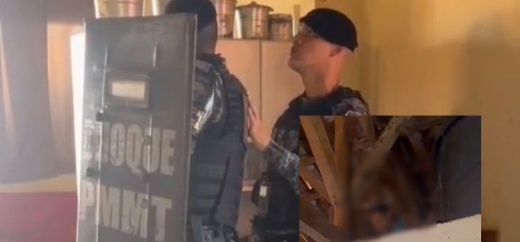 Vídeo mostra desespero de homem que ameaçou se matar em Rondonópolis