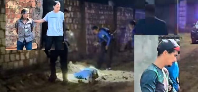 Vídeo mostra prisão de pai e filho após matarem homem durante briga de família em MT
