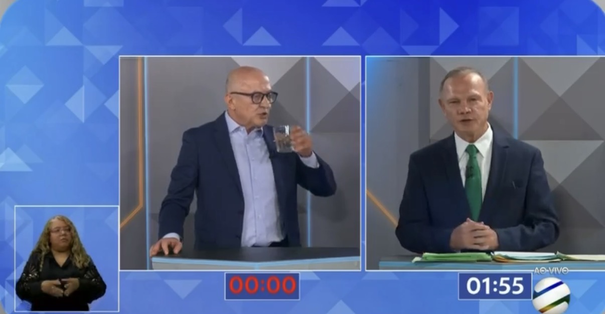 Wellington desafia Pivetta a quebrar sigilo bancário novamente em debate na TVCA; assista