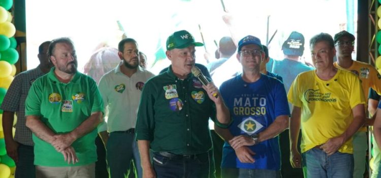 Wellington e Reinaldo fortalecem articulação no interior, durante agenda em Rondonópolis