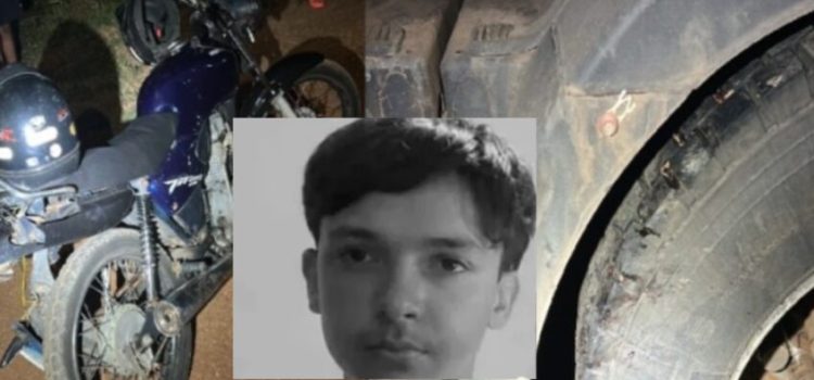 Adolescente morre no Hospital Regional após cair de moto e ter as pernas esmagas por caminhão