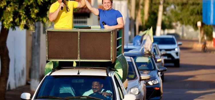 Alessandra Ferreira realiza grande carreata neste sábado em Rondonópolis