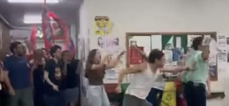 Aluno sofre intimidação e empurrão durante ato pró-Lula na UFR em Rondonópolis; assista