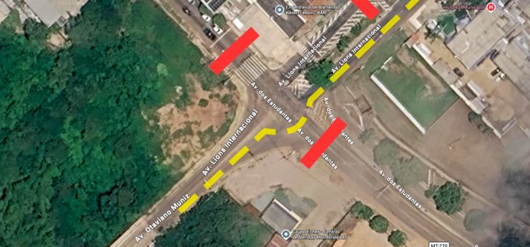Atenção motoristas: interdição para obras do viaduto agora será na rua Fernando Corrêa