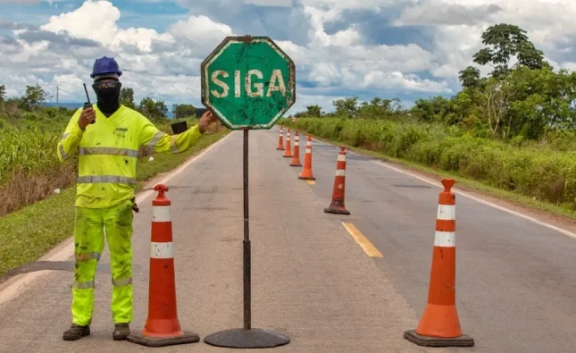 BR-364/163 terá quatro bloqueios totais neste domingo (1º) em Rondonópolis