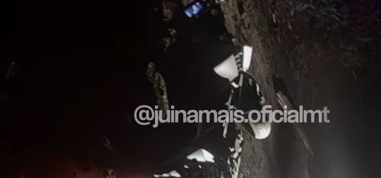 Bandidos fazem reféns, trocam tiros com a PM e fogem para mata em MT; vídeo