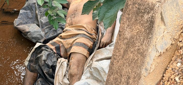 Cena bizarra: PM encontra corpo com sinais de violência e perfuração na cabeça dentro de bueiro em MT