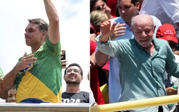 Datafolha, votos válidos: Flávio Bolsonaro, 51%; Lula, 49%
