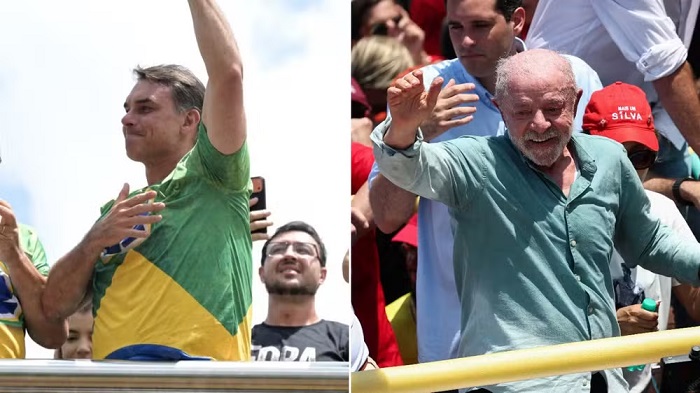 Datafolha, votos válidos: Flávio Bolsonaro, 51%; Lula, 49%