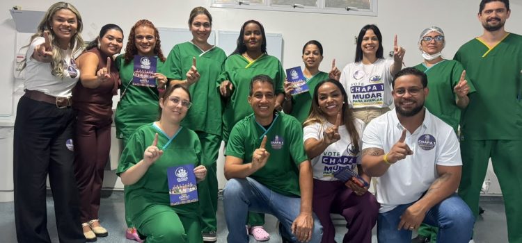 ELEIÇÕES COREN-MT | Alikson Reis acompanha visitas da Chapa 1 a unidades de saúde de Rondonópolis