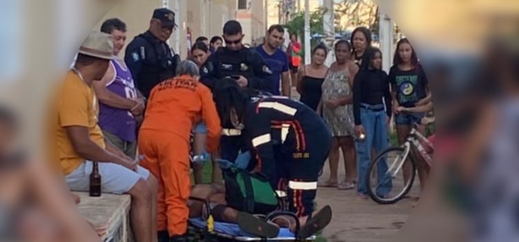 Garanhão ‘canta’ mulher, causa briga de casal e leva facada no pescoço em Rondonópolis