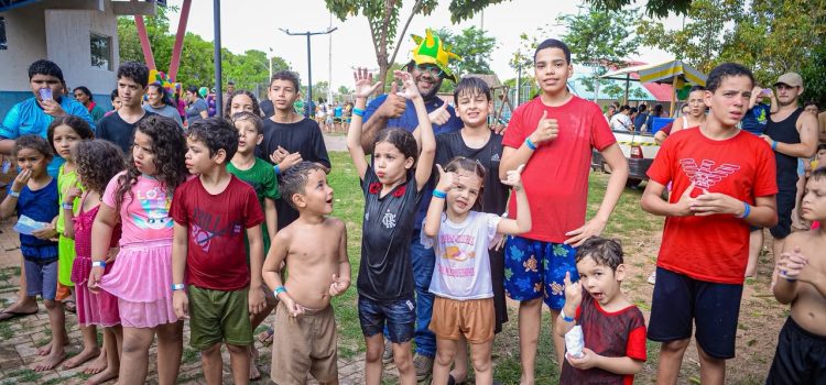 Gelsão da Saúde reúne cerca de 2,5 mil pessoas em grande festa do Dia das Crianças em Rondonópolis