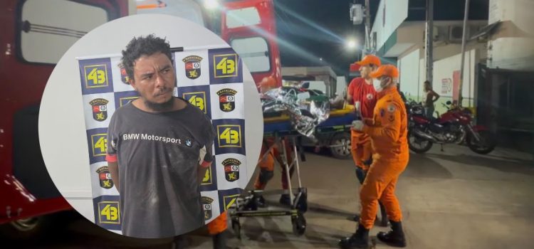 Homem que matou mulher com facada no coração dentro de mercado é preso em MT; vídeo mostra ataque