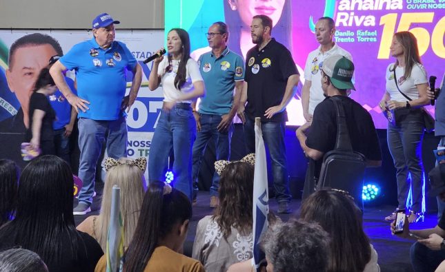 Ibrahim Zaher reúne multidão em encontro de apoio a Janaina Riva, Nininho e Fábio Garcia