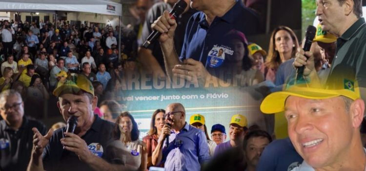 Lideranças políticas e dezenas de prefeitos inauguram Casa 22 em apoio a Flávio Bolsonaro; vídeo