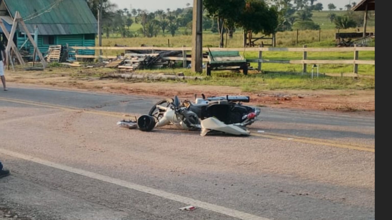 Motociclista morre após perder controle em quebra-molas na entrada de cidade em MT