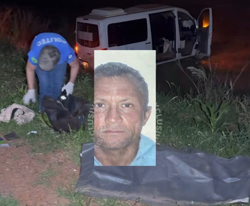 Motociclista morre na hora ao colidir em van da Unemat e vítimas são encaminhadas ao Hospital Regional; vídeo