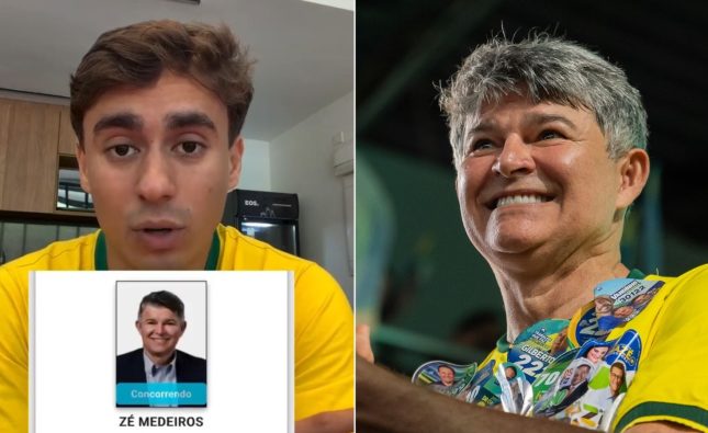 Nikolas Ferreira reforça apoio ao nome de Zé Medeiros para o Senado em Mato Grosso; assista