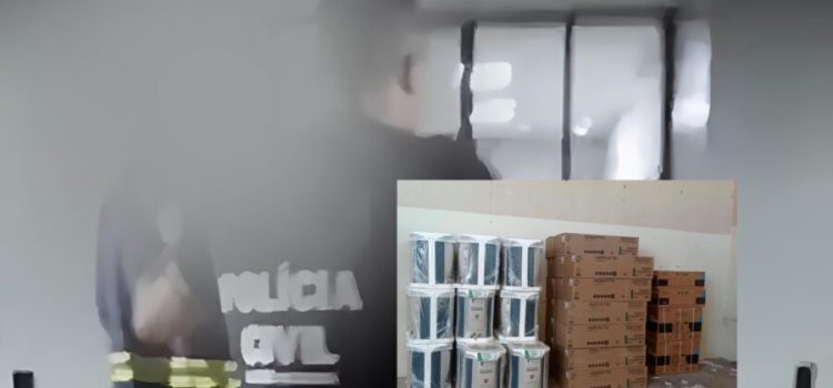 PC recupera 24 aparelhos de ar-condicionado furtados da Prefeitura de Rondonópolis; vídeo mostra prisão