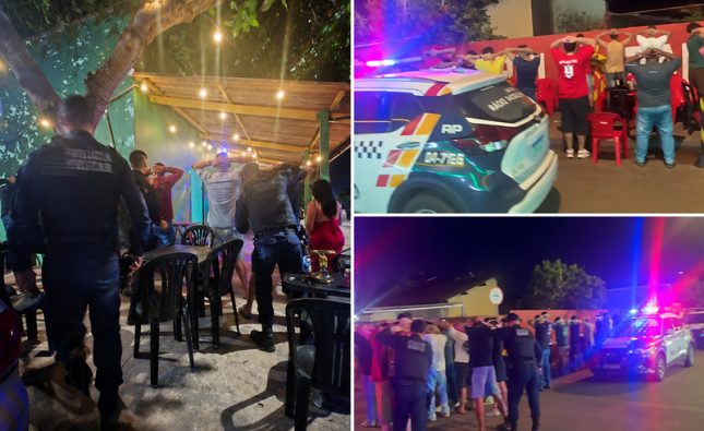 PM intensifica abordagens após denúncias de aglomerações que travam ruas em Rondonópolis; vídeo