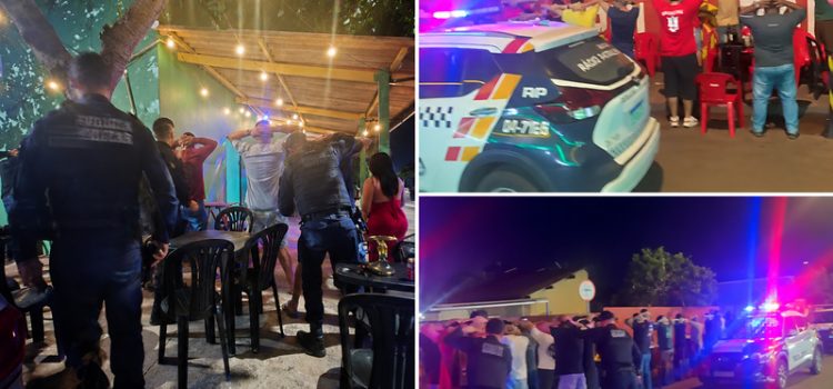 PM intensifica abordagens após denúncias de aglomerações que travam ruas em Rondonópolis; vídeo