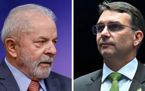Pesquisa que acertou o 1º turno mostra Flávio com 55% contra 45% de Lula