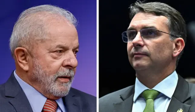 Pesquisa que acertou o 1º turno mostra Flávio com 55% contra 45% de Lula