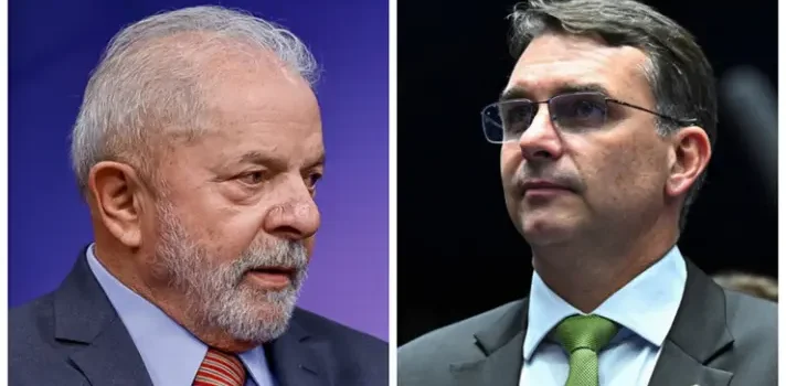 Pesquisa que acertou o 1º turno mostra Flávio com 55% contra 45% de Lula