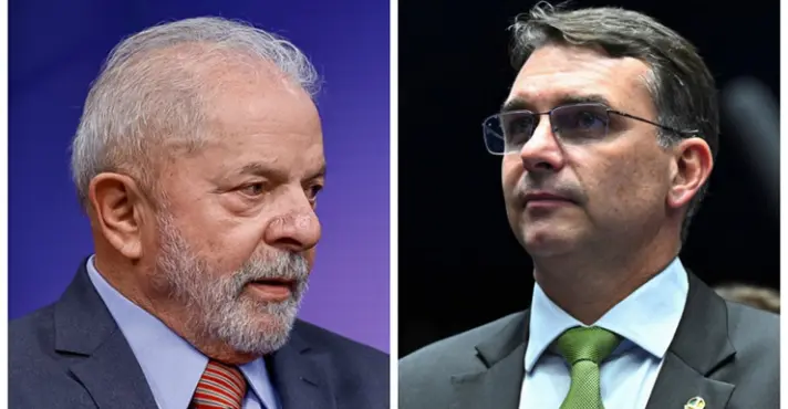 Pesquisa que acertou o 1º turno mostra Flávio com 55% contra 45% de Lula