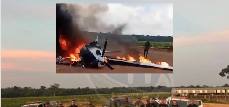 Piloto que fugiu da FAB e deixou avião incendiado morre em confronto com o Gefron em MT