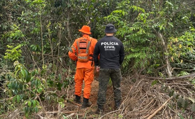 Polícia encontra ossada em cova rasa e suspeita de trabalhador executado por facção em MT; vídeo