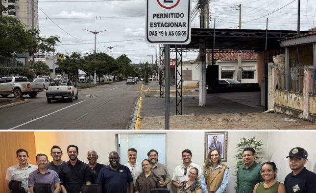 Prefeitura atende comerciantes e libera estacionamento à noite na Lions em Rondonópolis