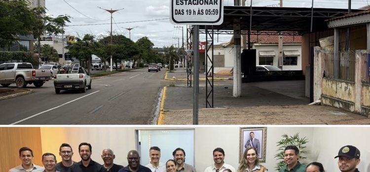Prefeitura atende comerciantes e libera estacionamento à noite na Lions em Rondonópolis