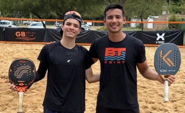 Rondonopolitano conquista vice-campeonato em torneio internacional de Beach Tennis na Argentina