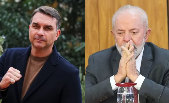 Vantagem mantida: Pesquisa PoderData mostra Flávio com 51% dos votos válidos, contra 49% de Lula