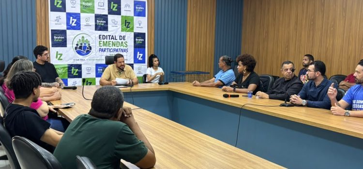 Vereador Ibrahim reúne entidades selecionadas e abre votação popular para Edital de Emendas Participativas 2027