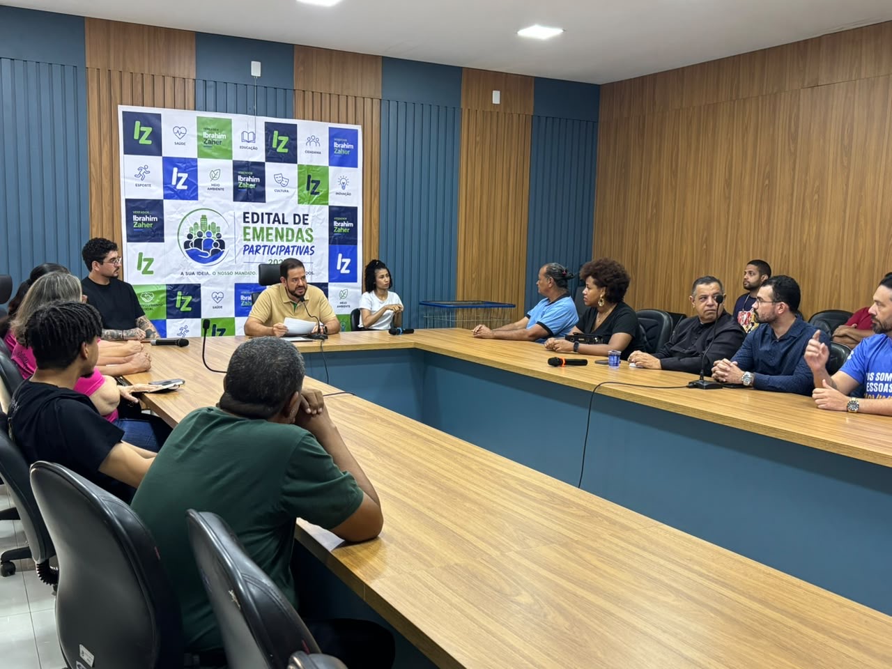 Vereador Ibrahim reúne entidades selecionadas e abre votação popular para Edital de Emendas Participativas 2027