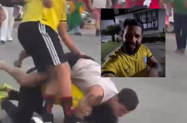 Vídeo mostra grupo petista espancando ex-candidato a deputado federal durante manifestação em Rondonópolis